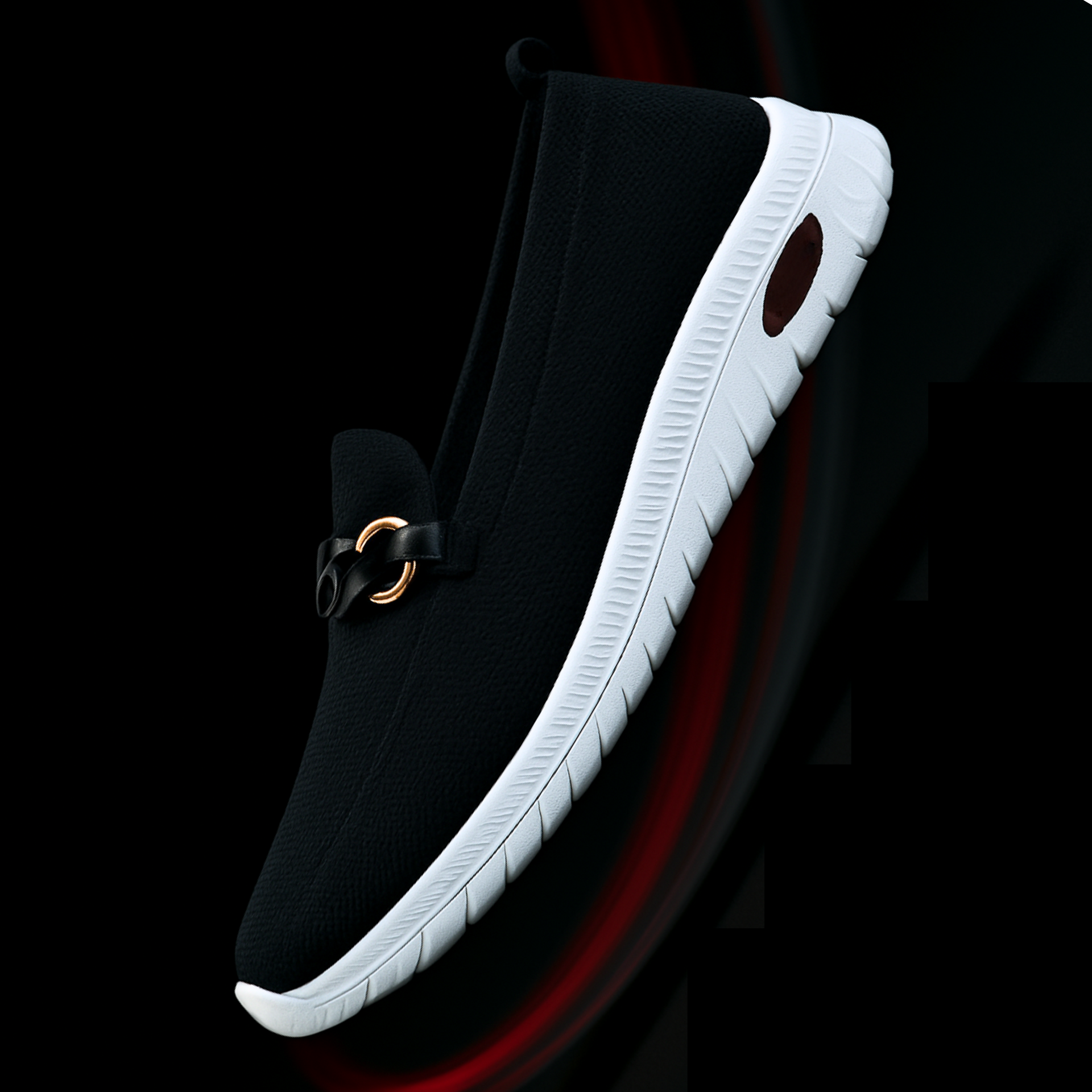 BLACK CASUAL SNEAKERS 135 BK