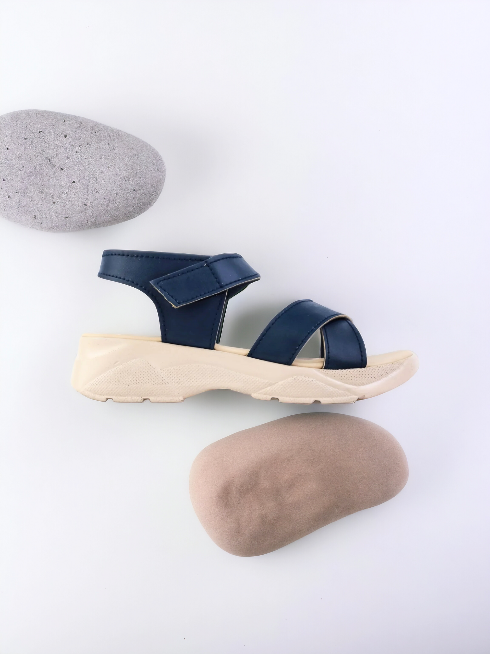 BLUE CASUAL SANDALS 406 BL
