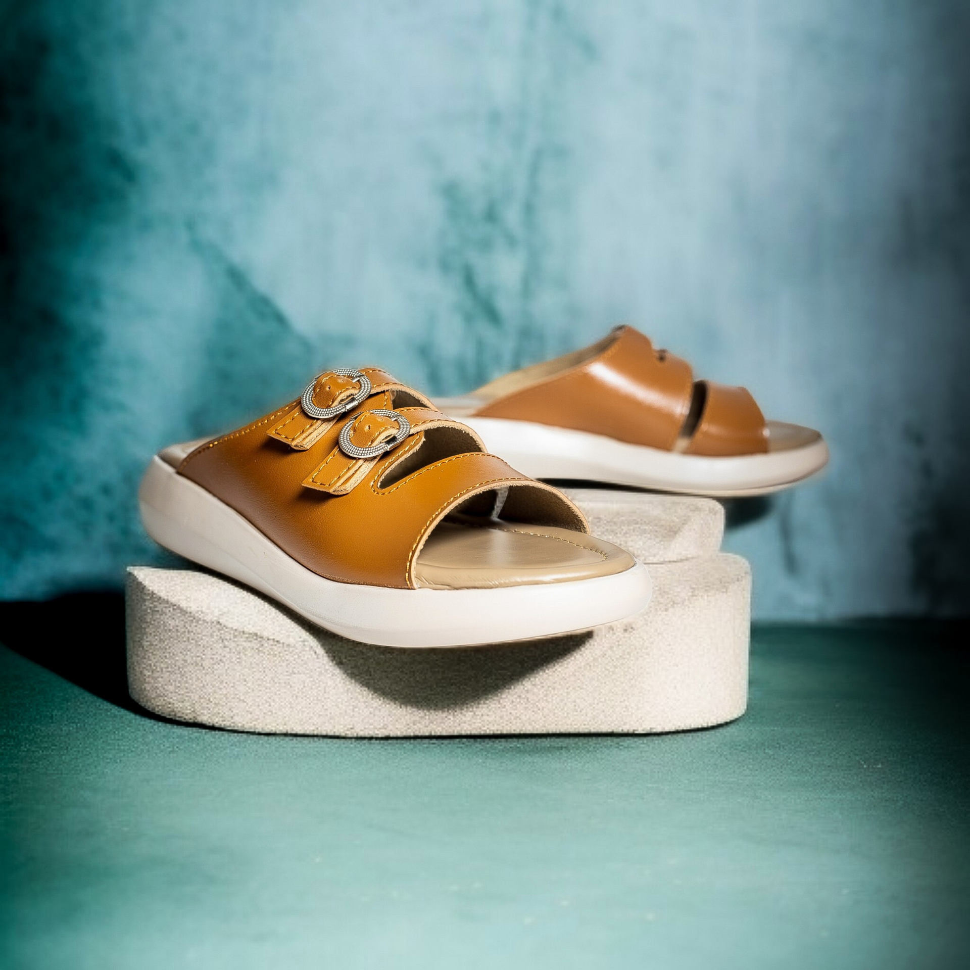 MUSTARD CASUAL SLIPPER 496 MS