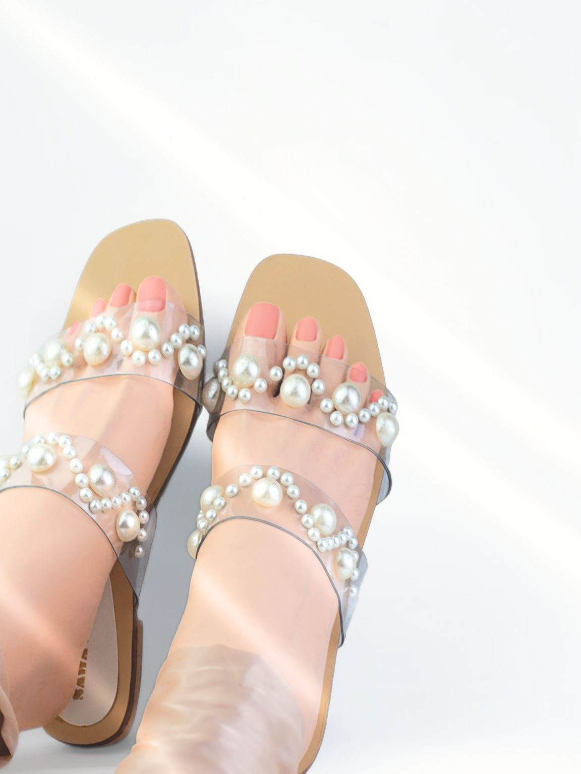 WOMEN PEARL SLIPPERS 656 F