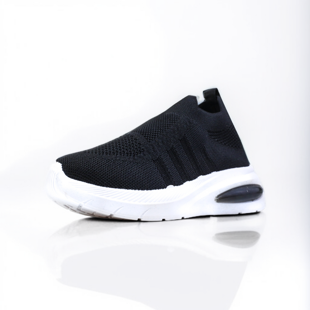 BLACK CASUAL SNEAKERS 136 BK
