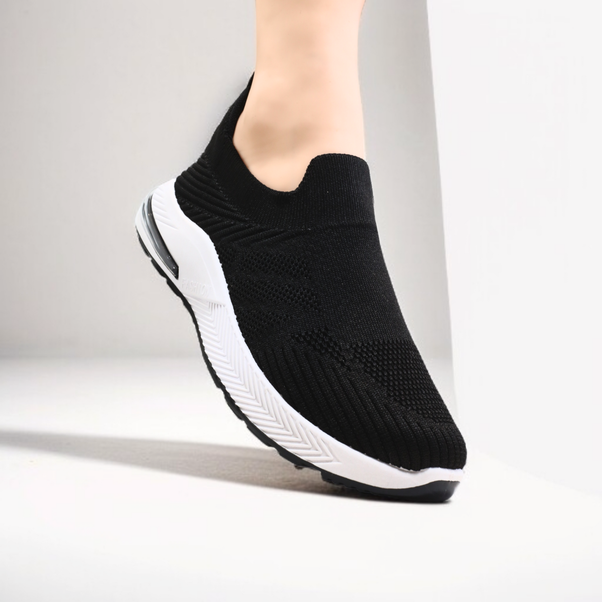 BLACK CASUAL SNEAKERS 138 BK