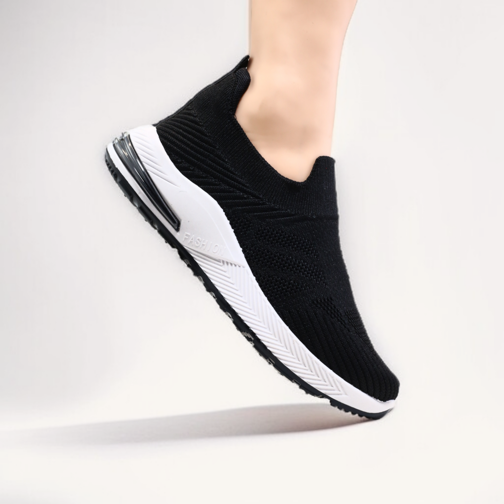 BLACK CASUAL SNEAKERS 138 BK
