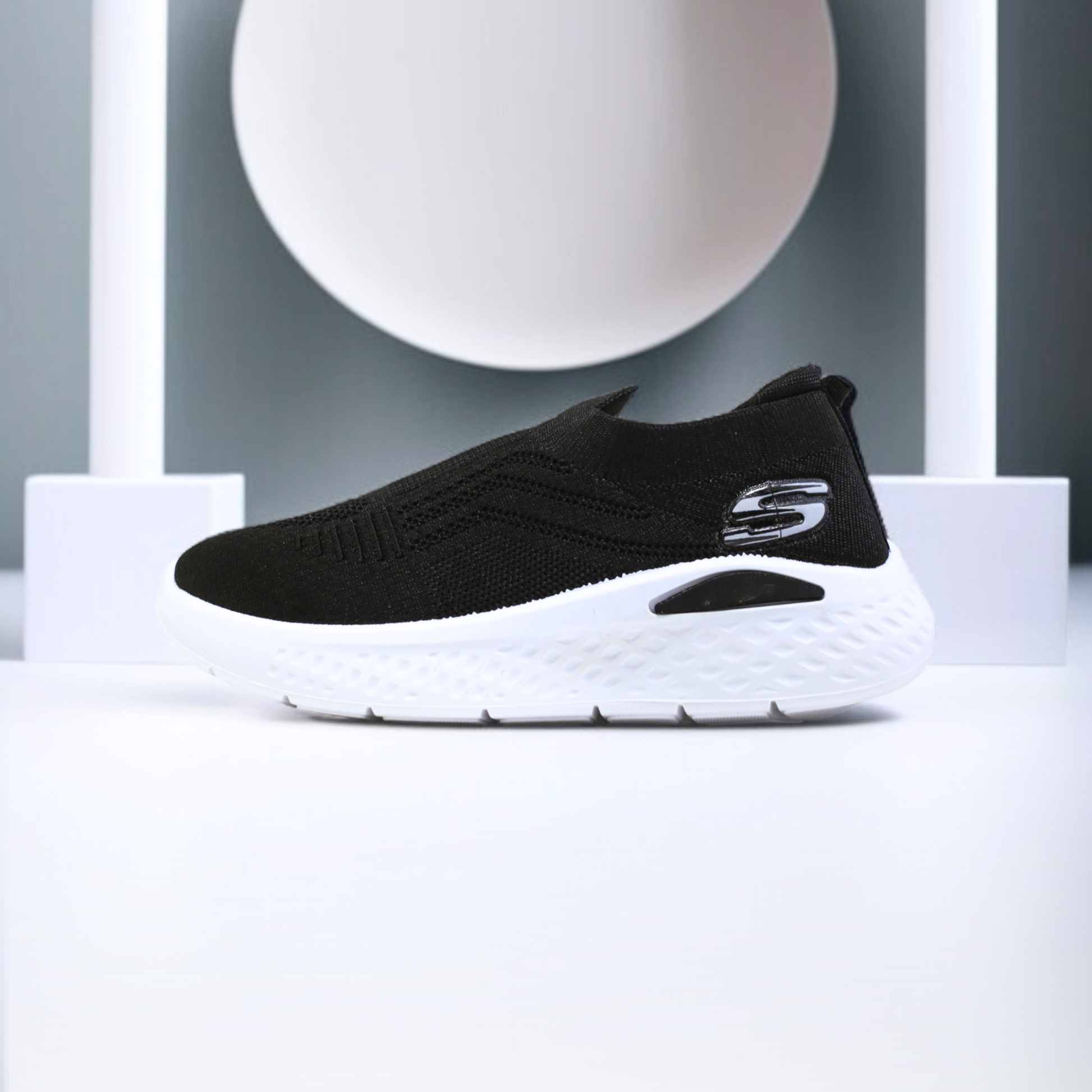 BLACK CASUAL SNEAKERS 139 BK