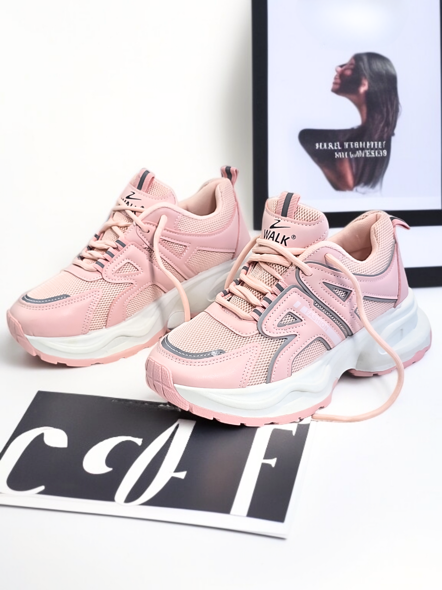 PINK CASUAL JOGGERS 148 PN