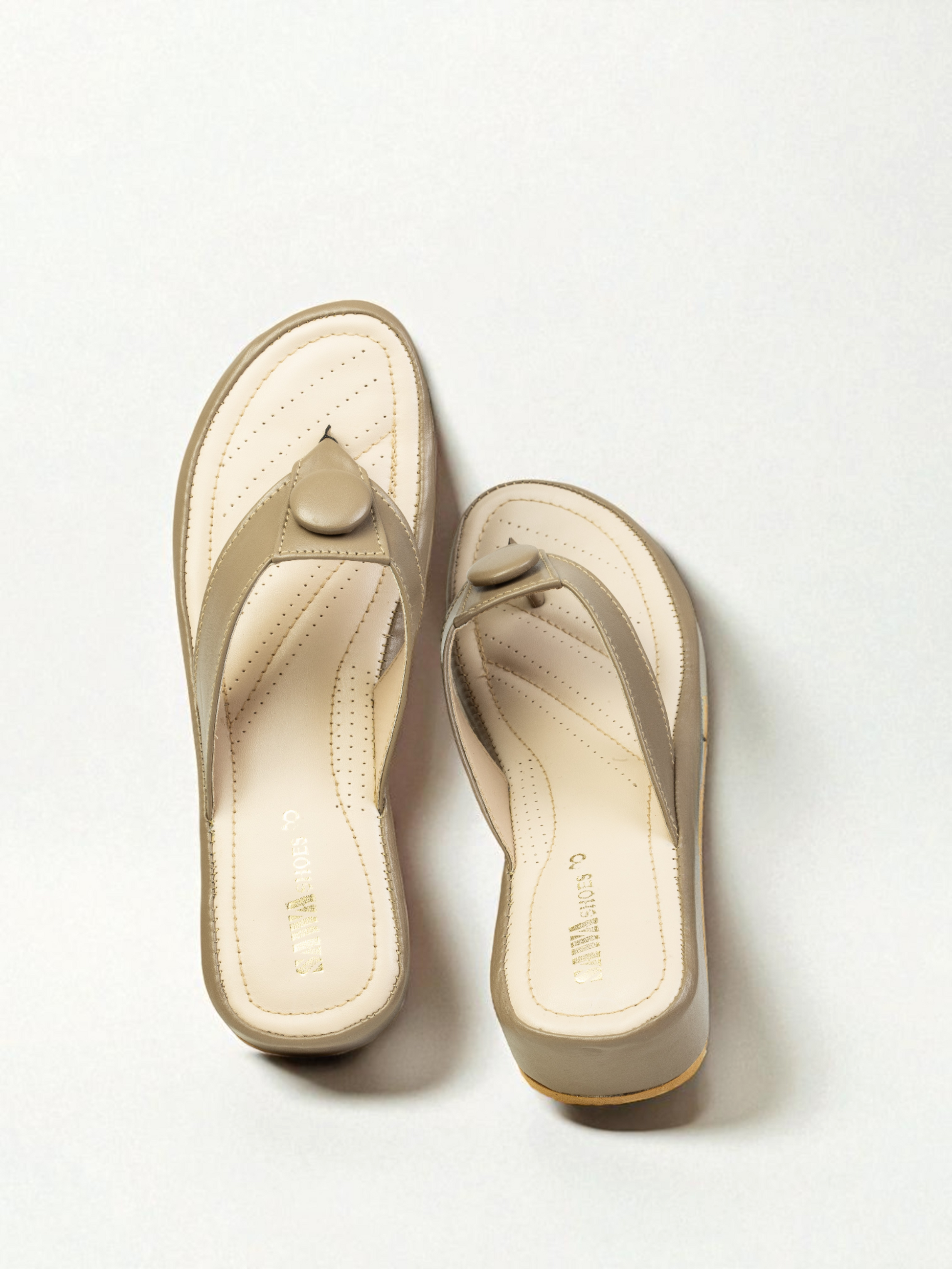 BROWN CASUAL SLIPPERS 217 BR