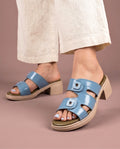Sky Blue Double-Strap Blocks 1010 BL