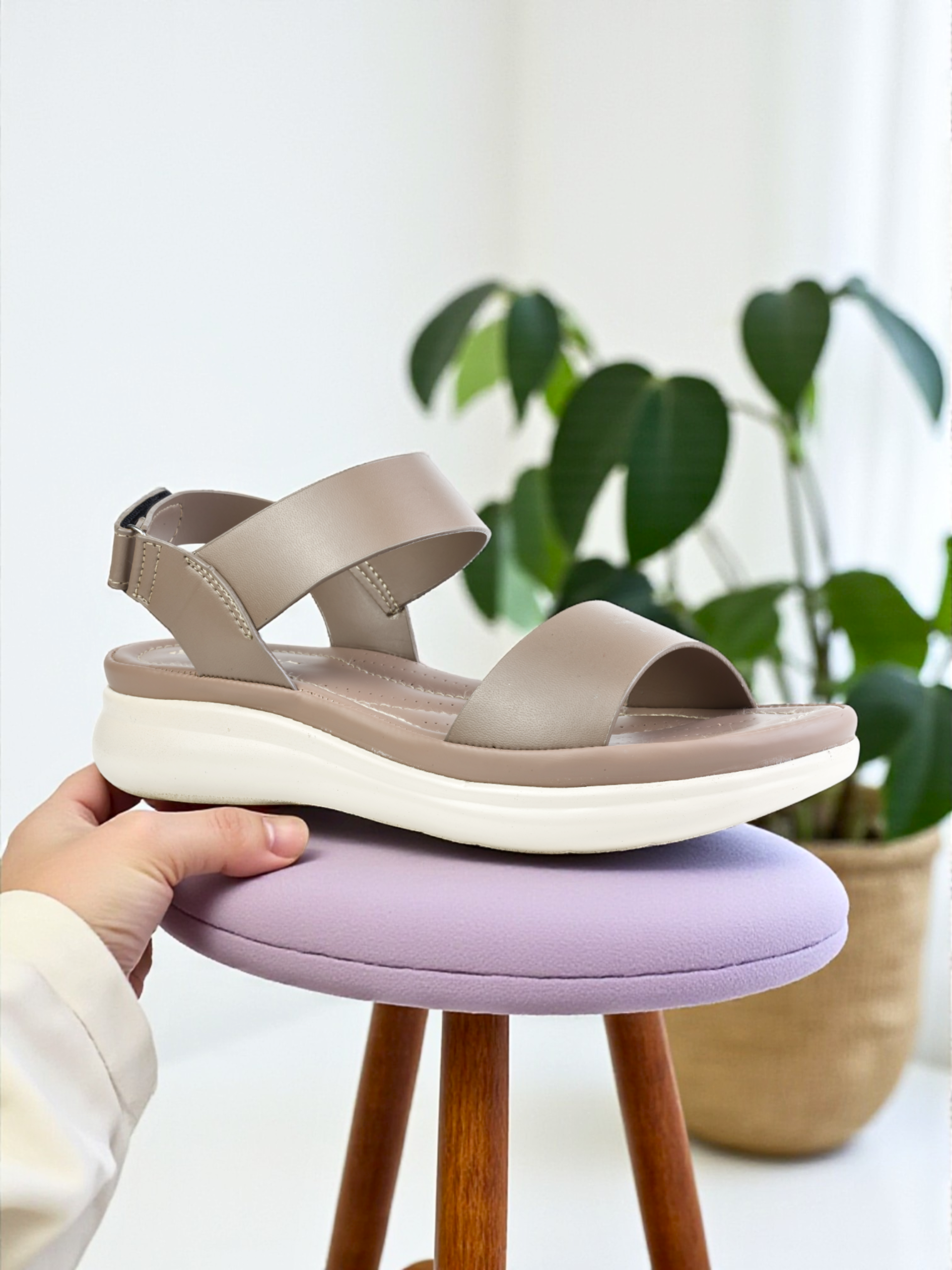 BROWN CASUAL SANDALS 401 BR