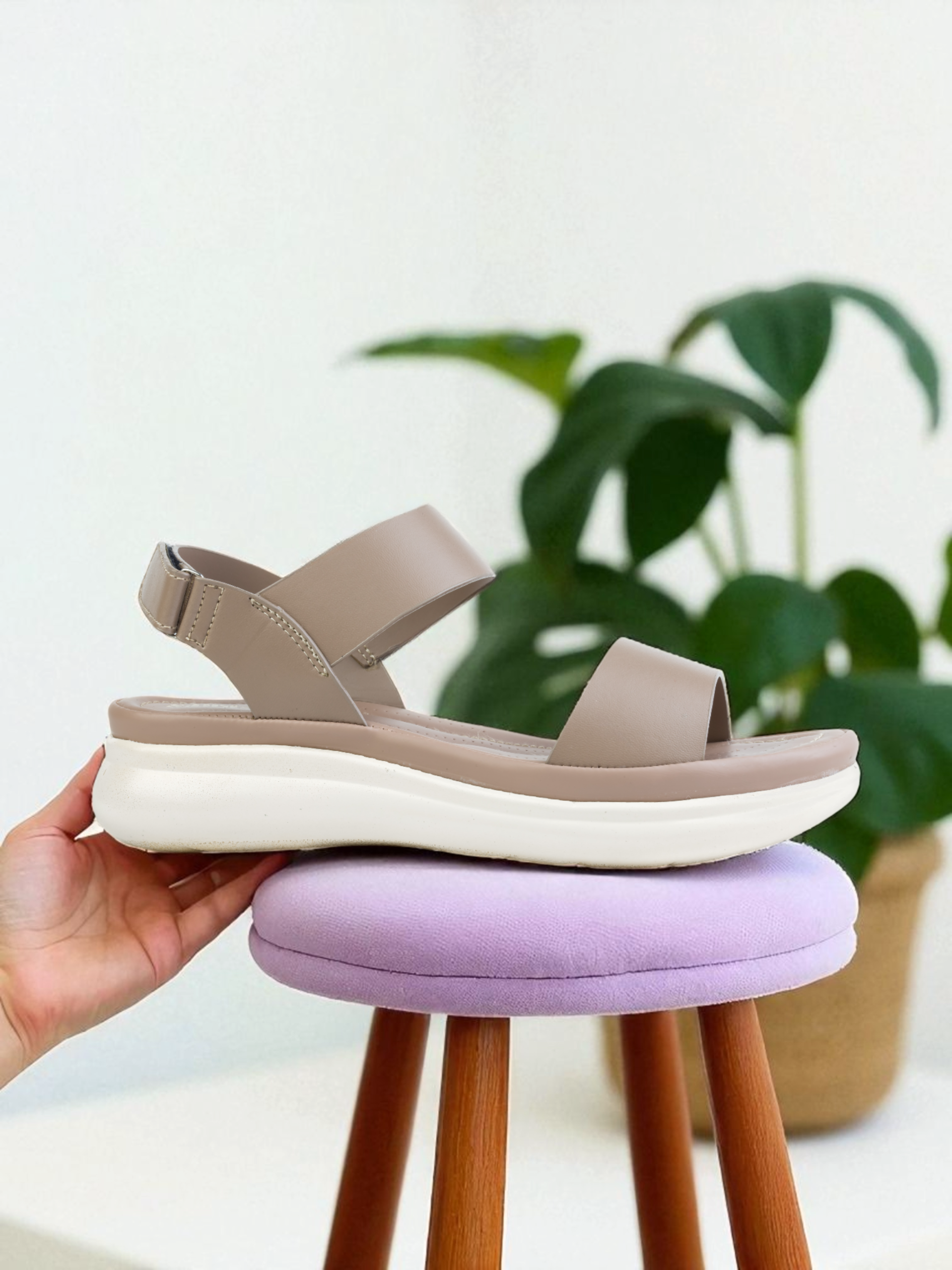 BROWN CASUAL SANDALS 401 BR