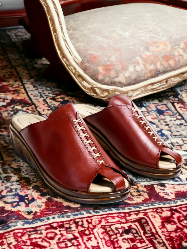 MAROON CASUAL SANDALS 404 MR