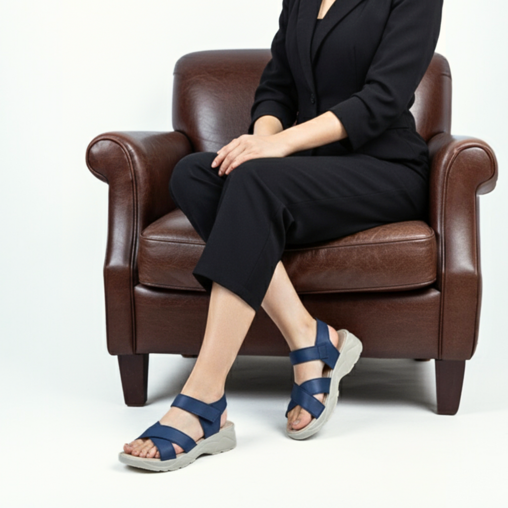 BLUE CASUAL SANDALS 406 BL