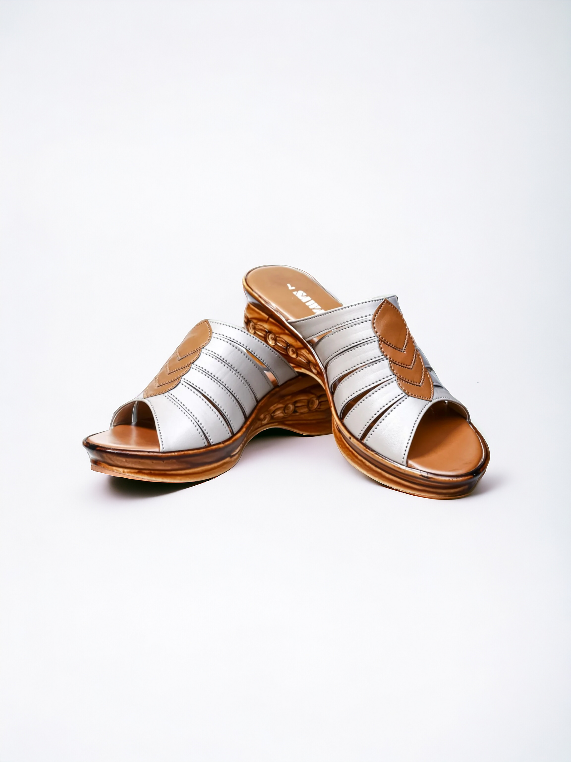 BROWN CASUAL WEDGES 429 BR