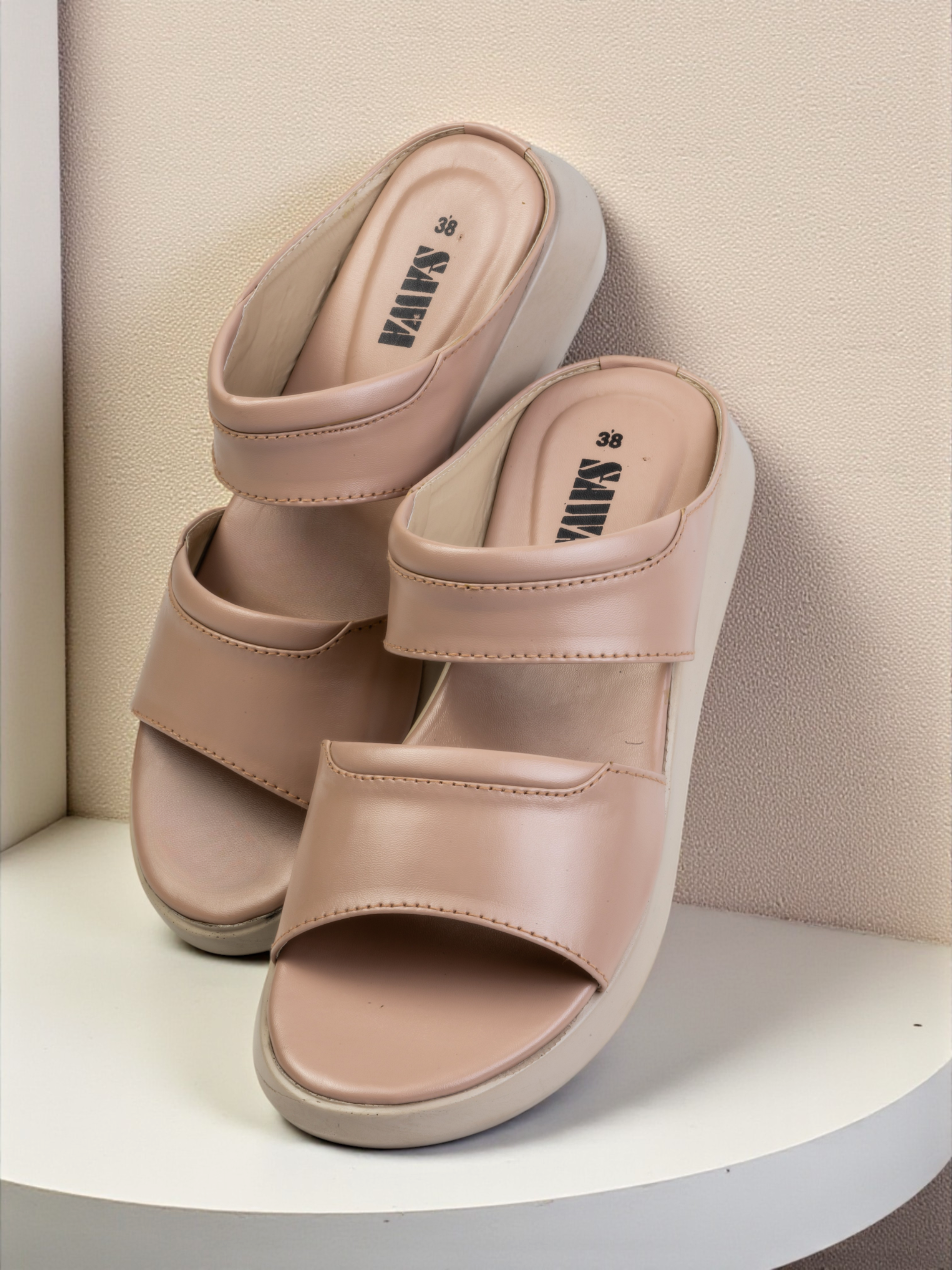PINK CASUAL SLIPPERS 436 PN