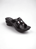BROWN CASUAL WEDGES 444 BR - Sawa.pkWomen footwear shoes affordable