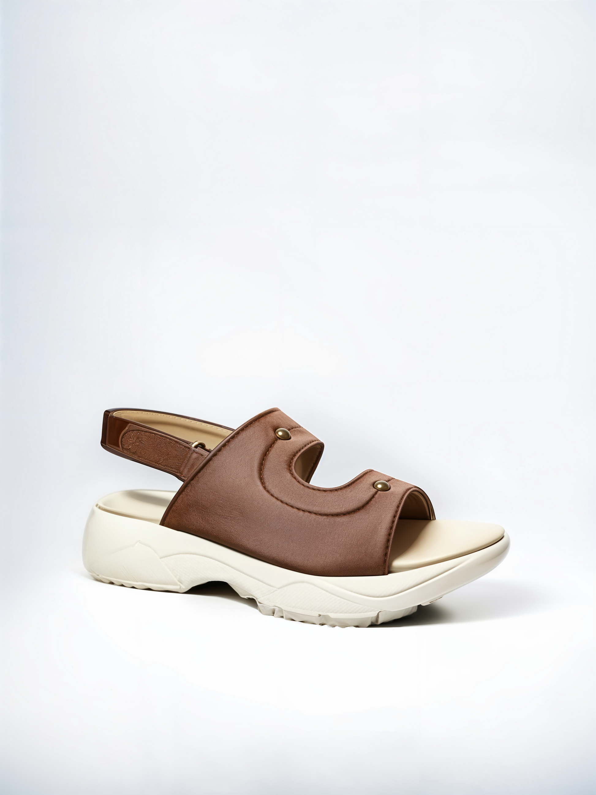 BROWN CASUAL SANDALS 457 BR