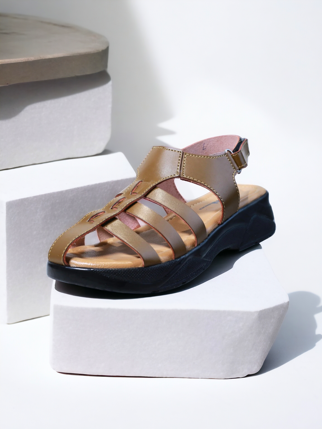 BROWN SANDALS WOMEN 463 BR