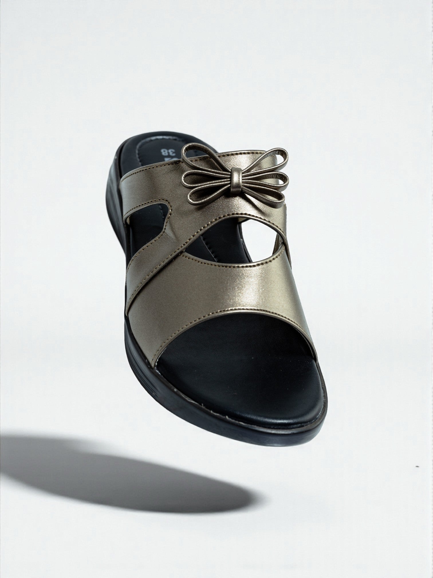 GRAY CASUAL SLIPPERS 476 GR