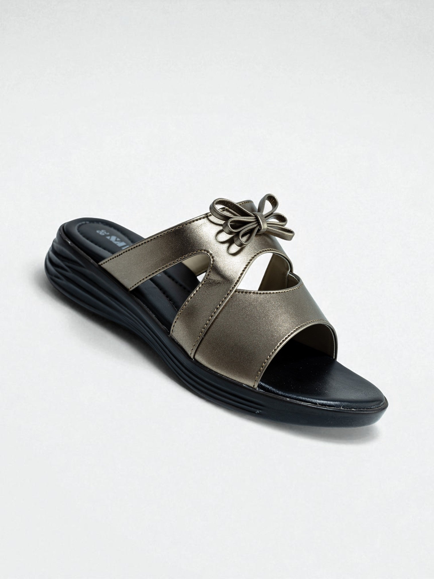 GRAY CASUAL SLIPPERS 476 GR