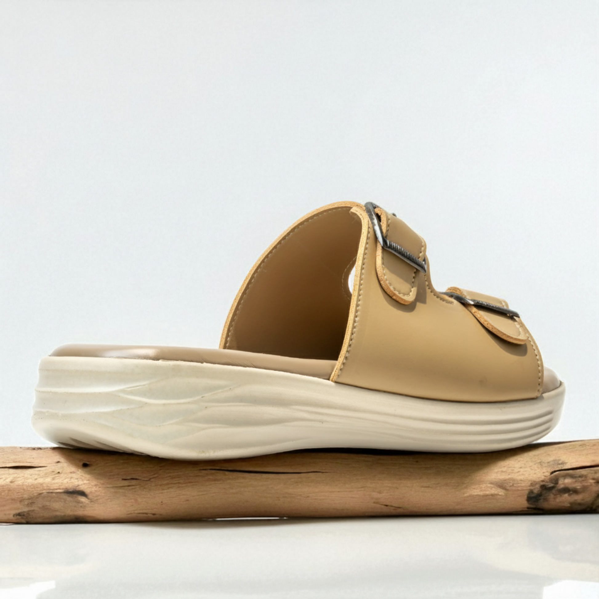 BEIGE CASUAL SLIPPERS 495 F