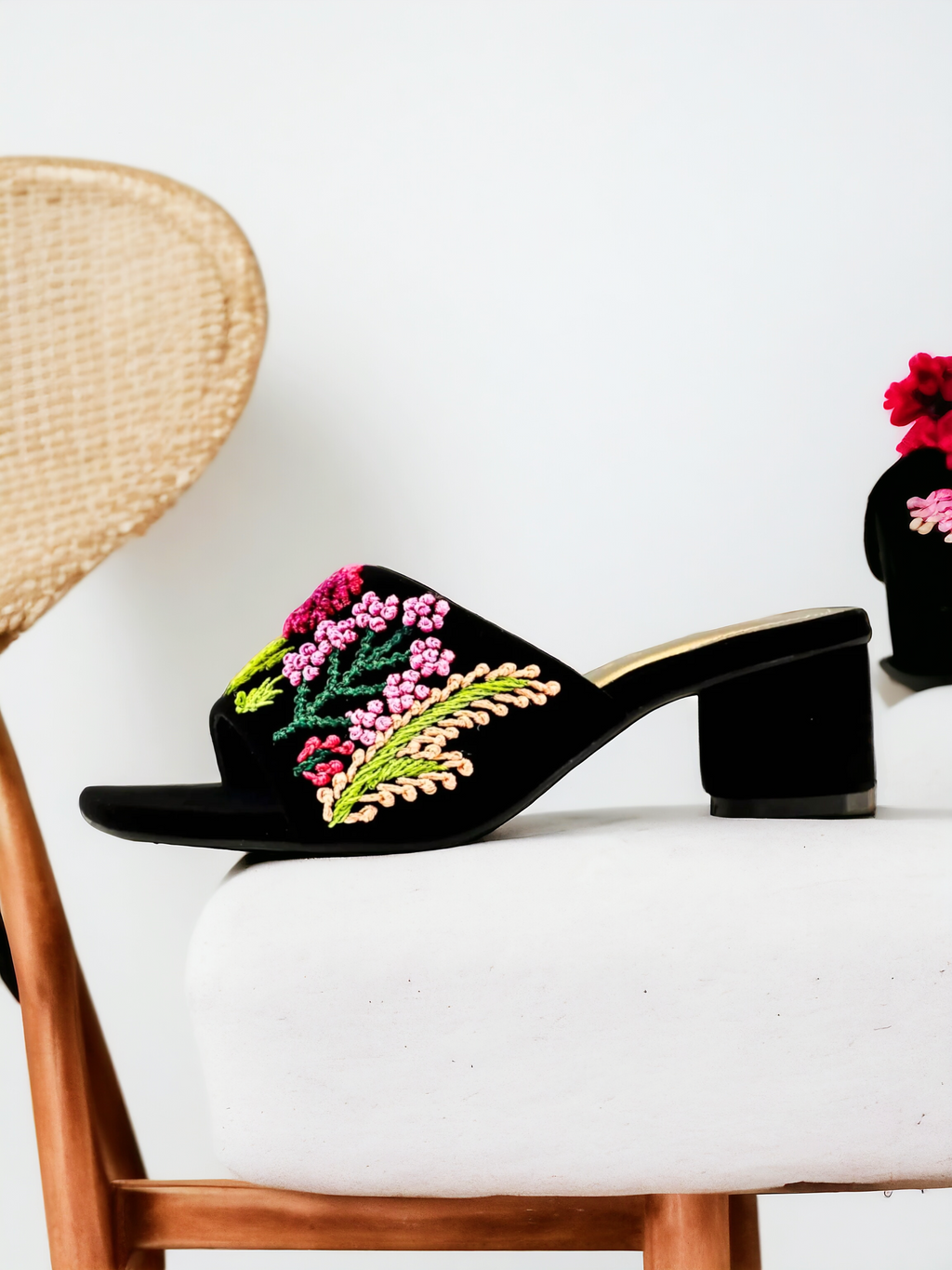 BLACK BLOCK HEELS 508 ML