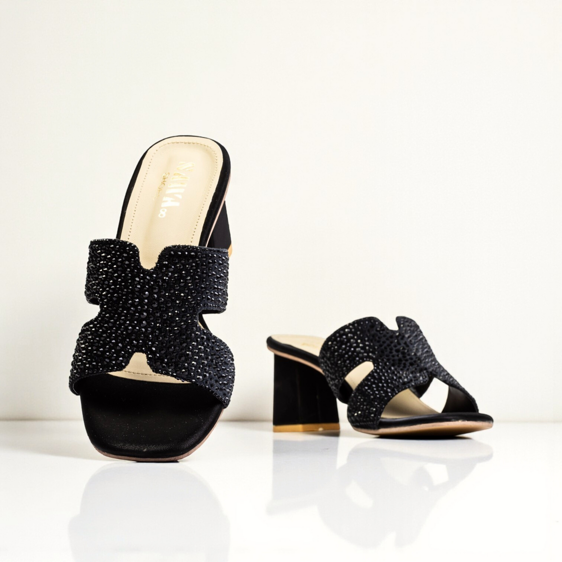 BLACK FORMAL SHOES 546 BK