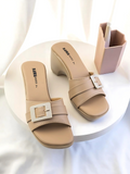 BEIGE CASUAL WEDGES 547 F