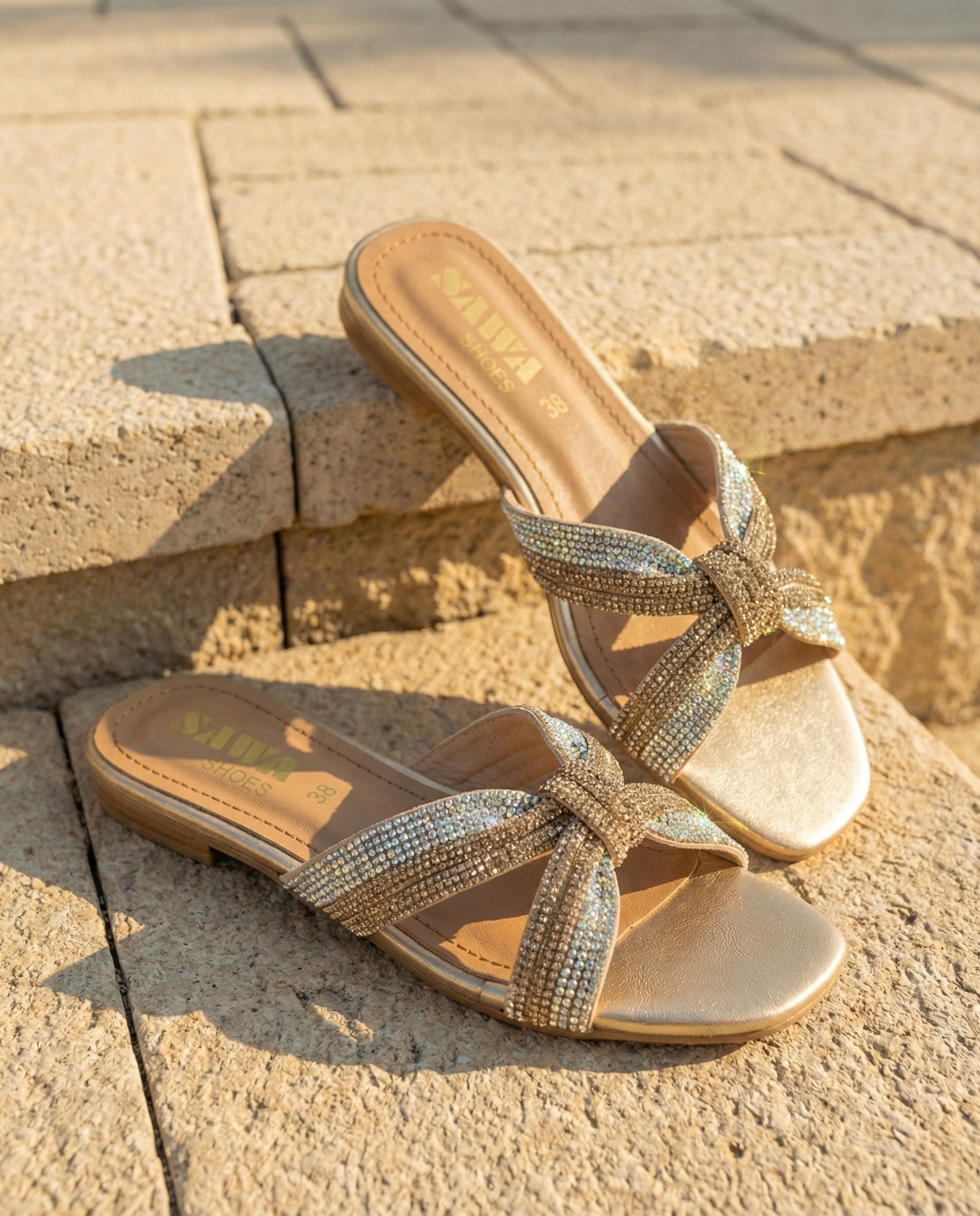 SPARKLY KNOT FLATS 603 G