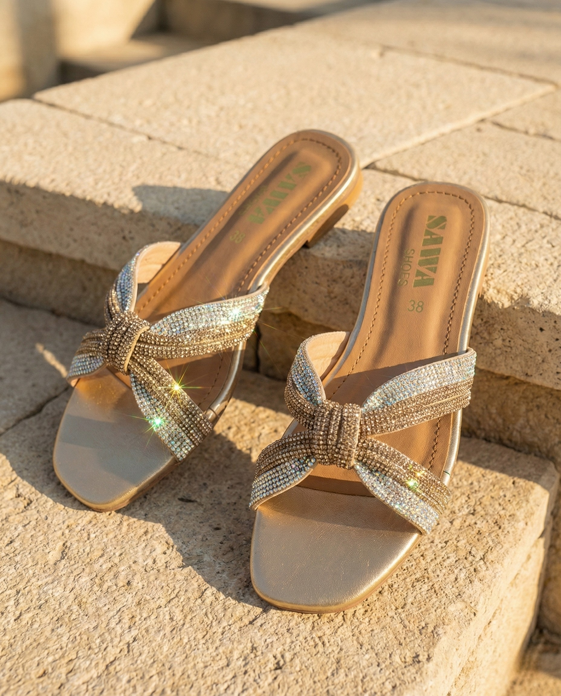 SPARKLY KNOT FLATS 603 G