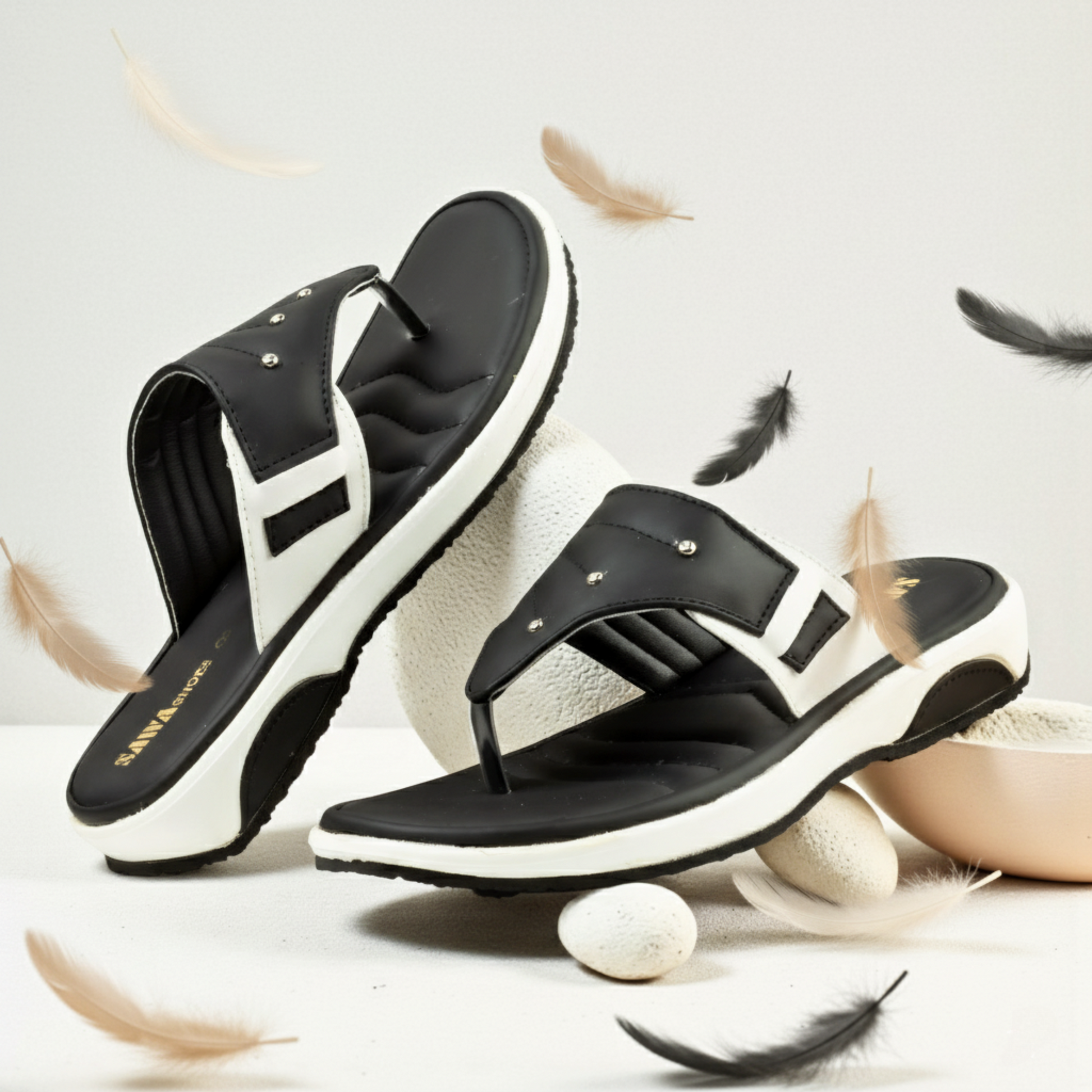 CASUAL SLIPPERS 614 BK