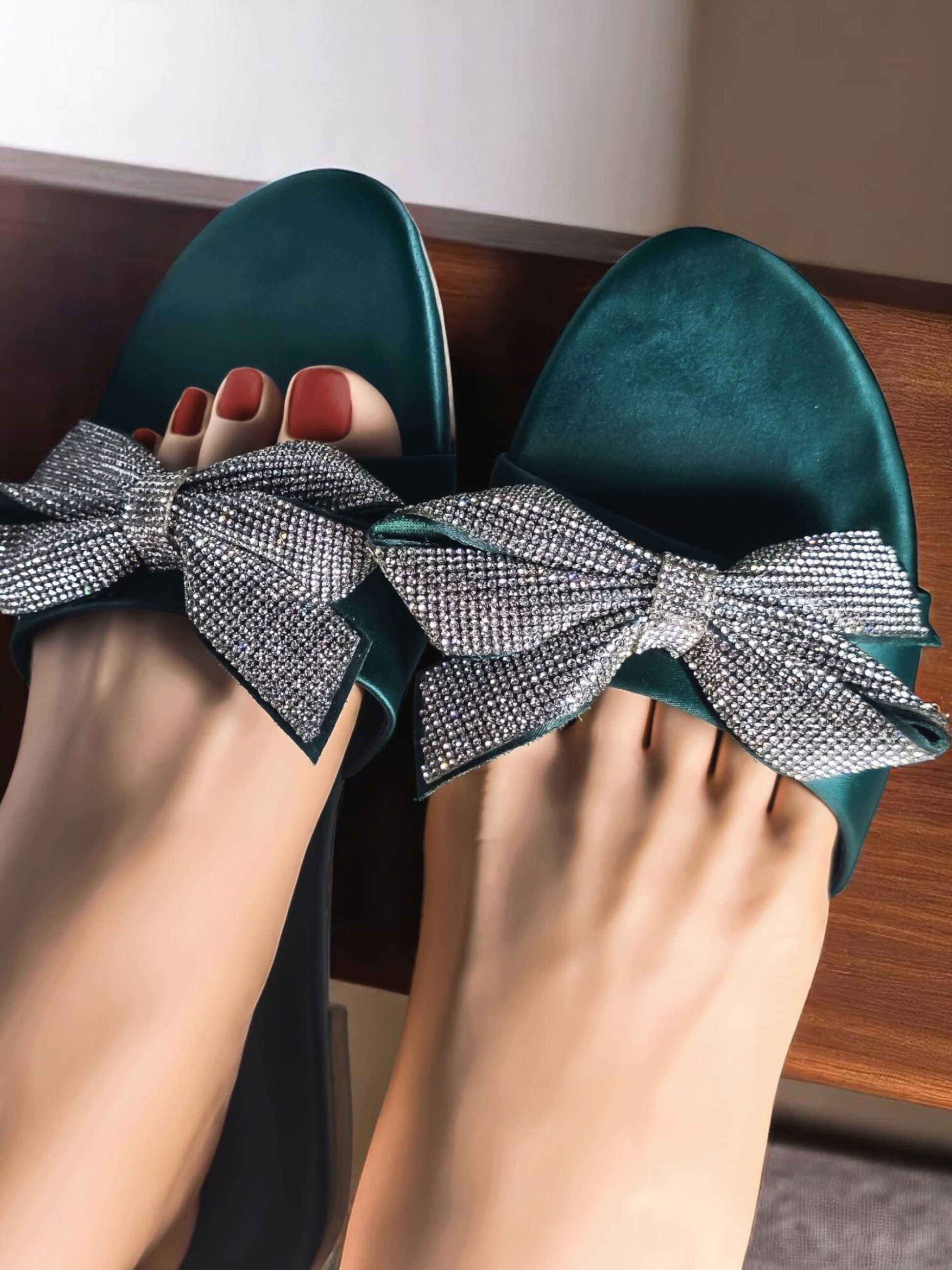 GREEN FANCY SLIDES 620 GN