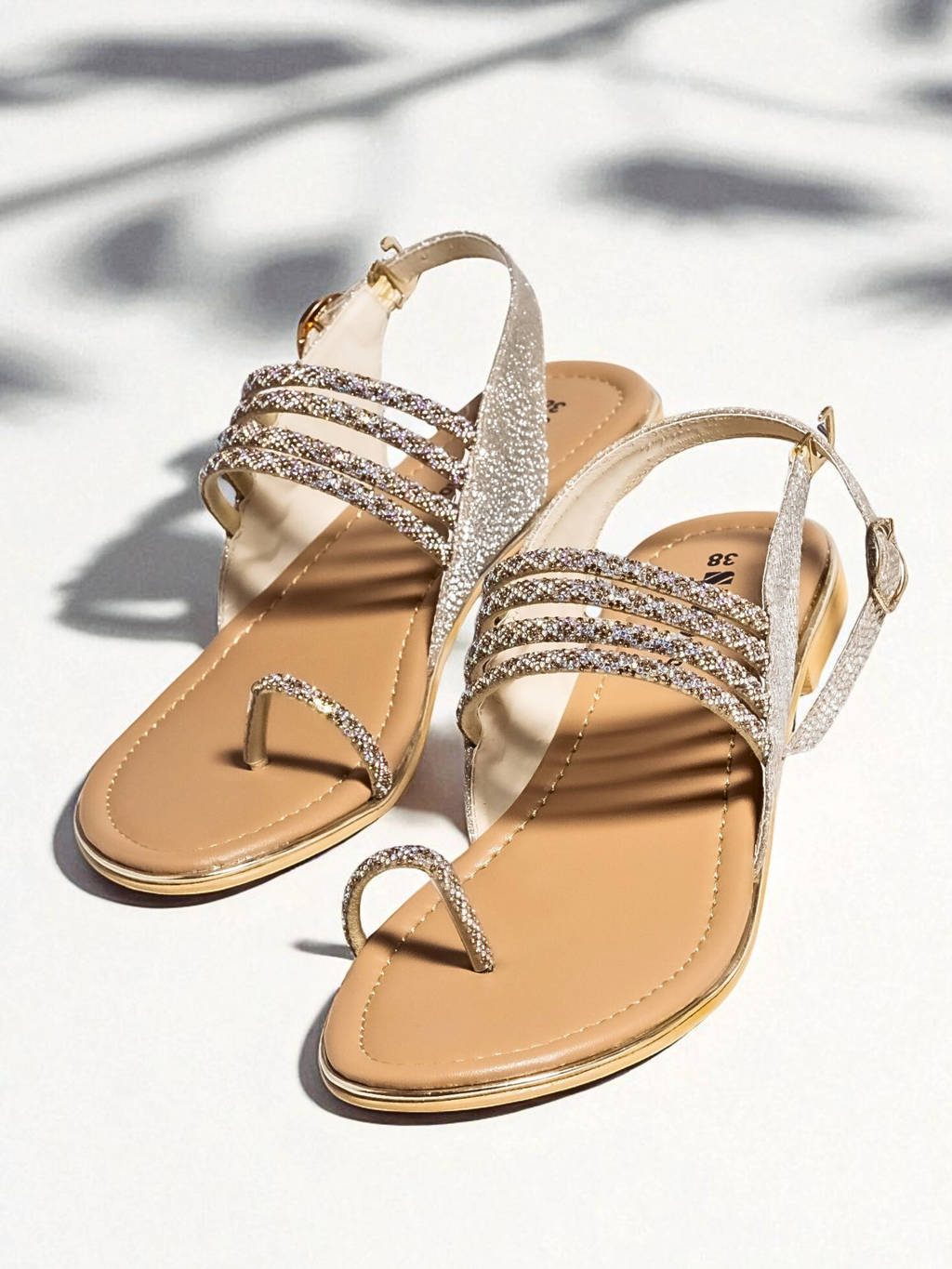 GOLDEN FANCY SANDALS 623 G