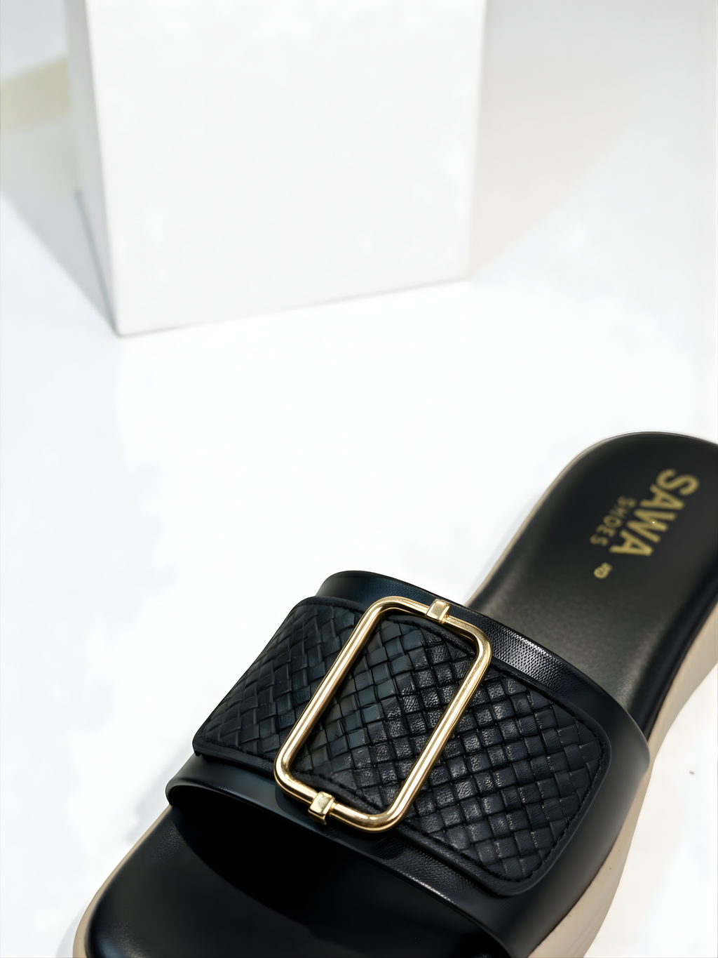 BLACK CASUAL SLIPPER 627 Bk