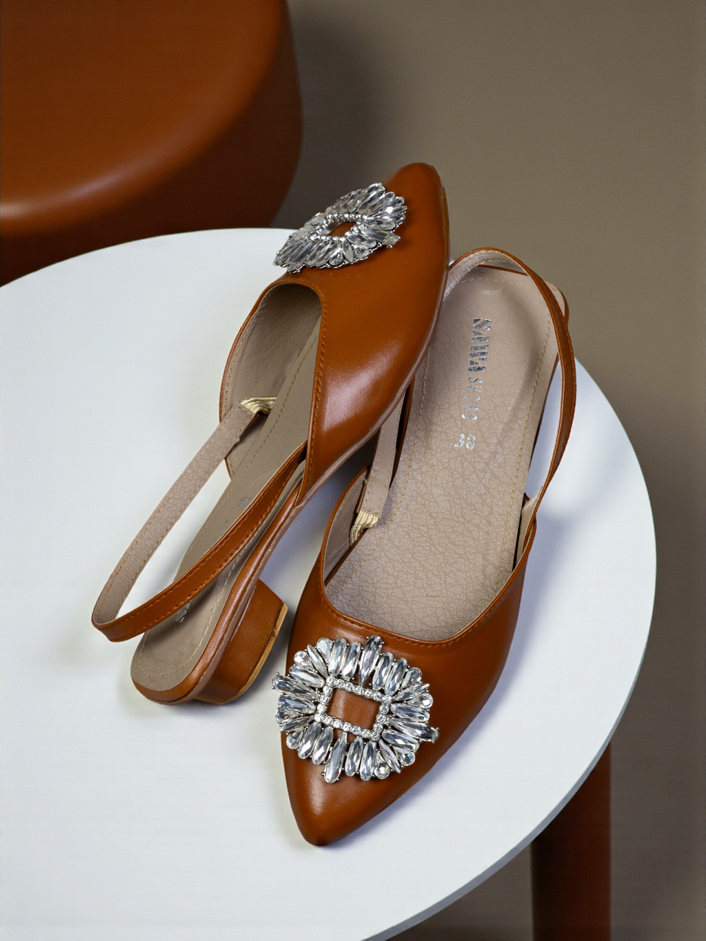 MUSTARD FORMAL PUMPS 636 MS