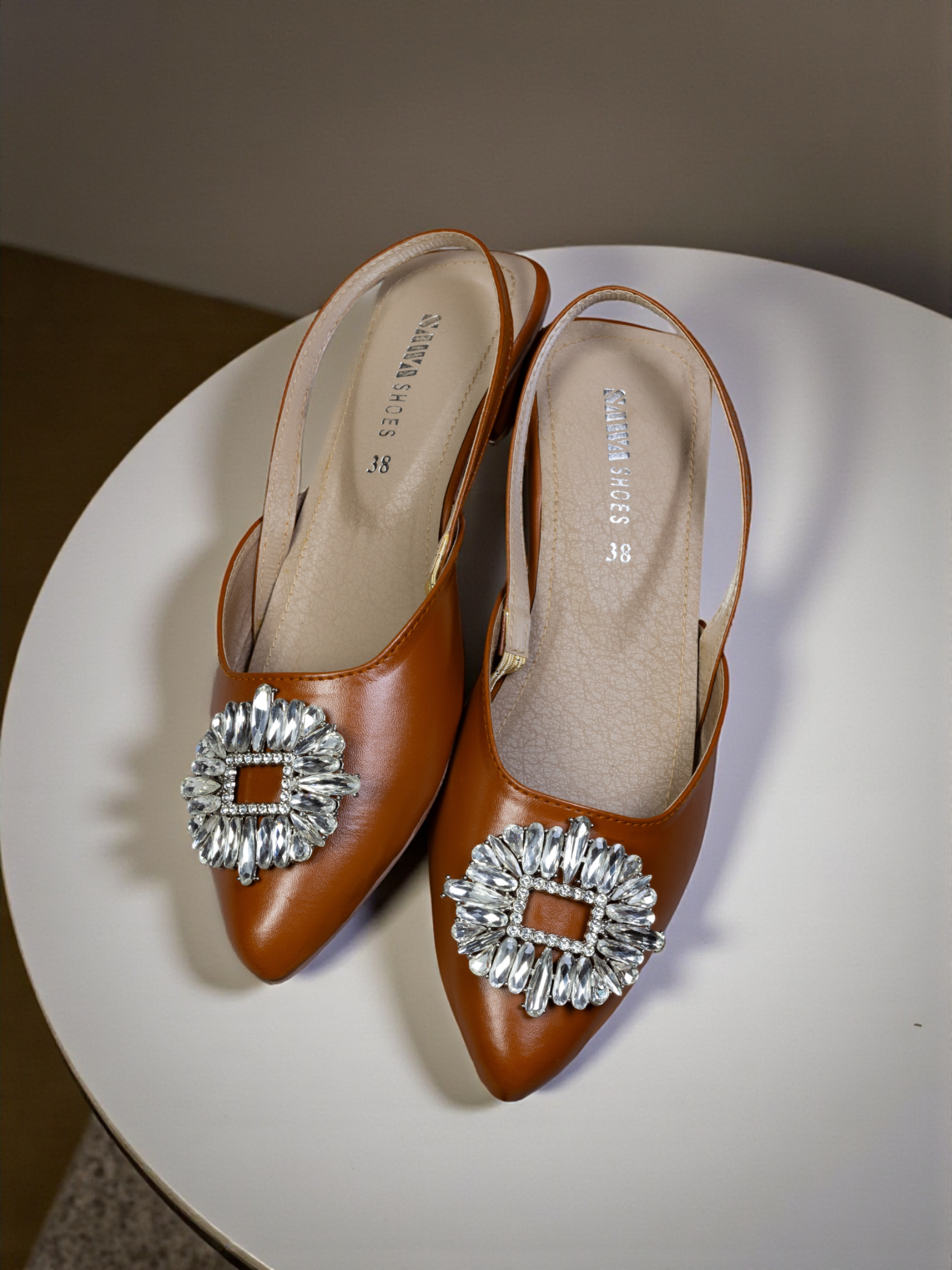 MUSTARD FORMAL PUMPS 636 MS