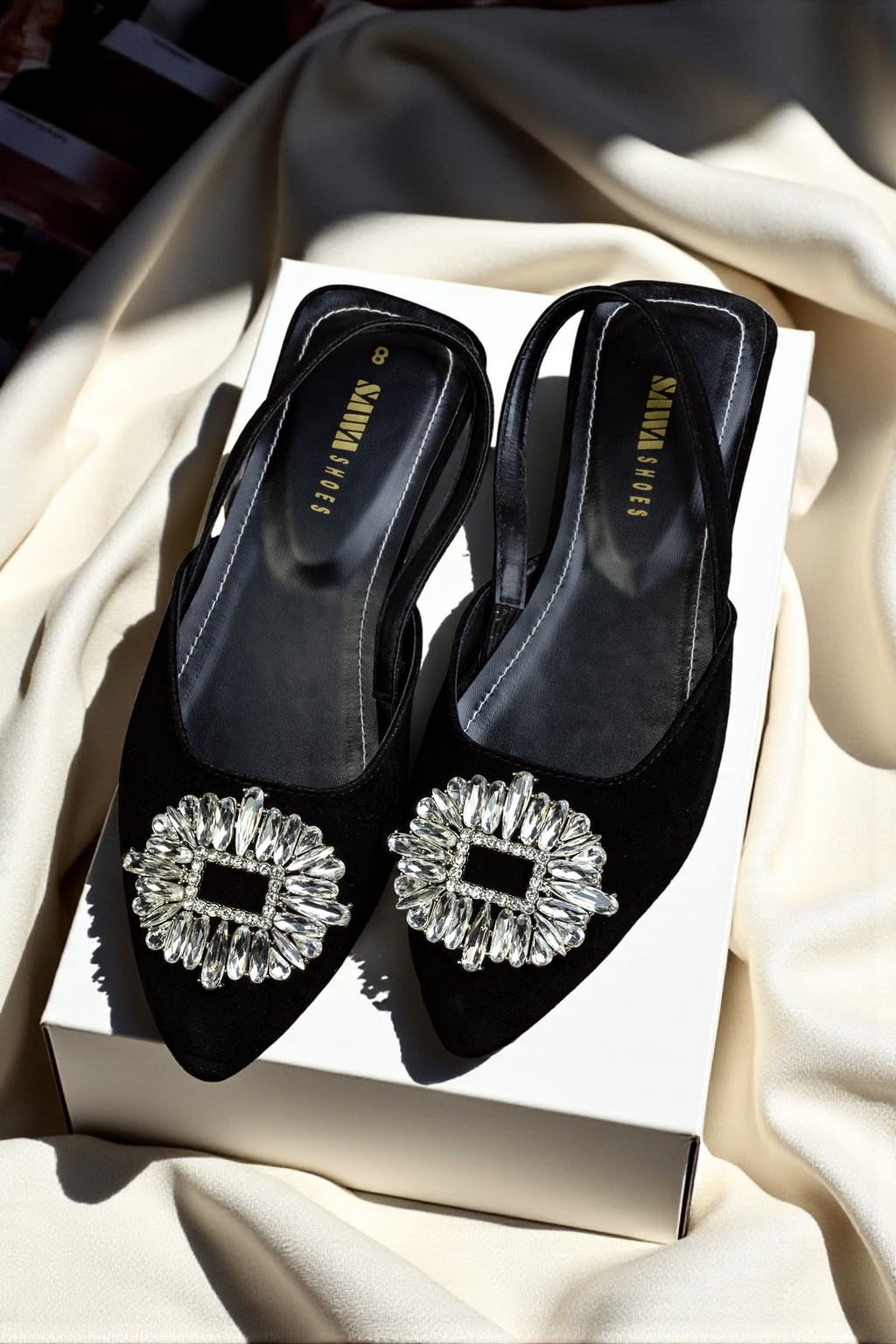 BLACK FORMAL PUMPS 636 BK