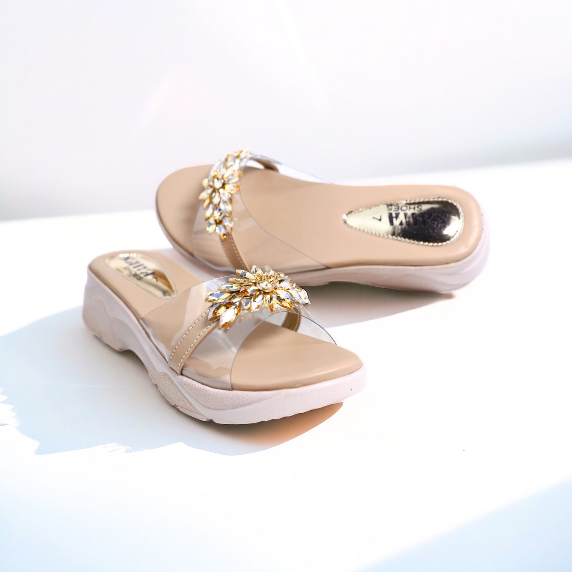 FANCY WEDGE SANDALS 645 G