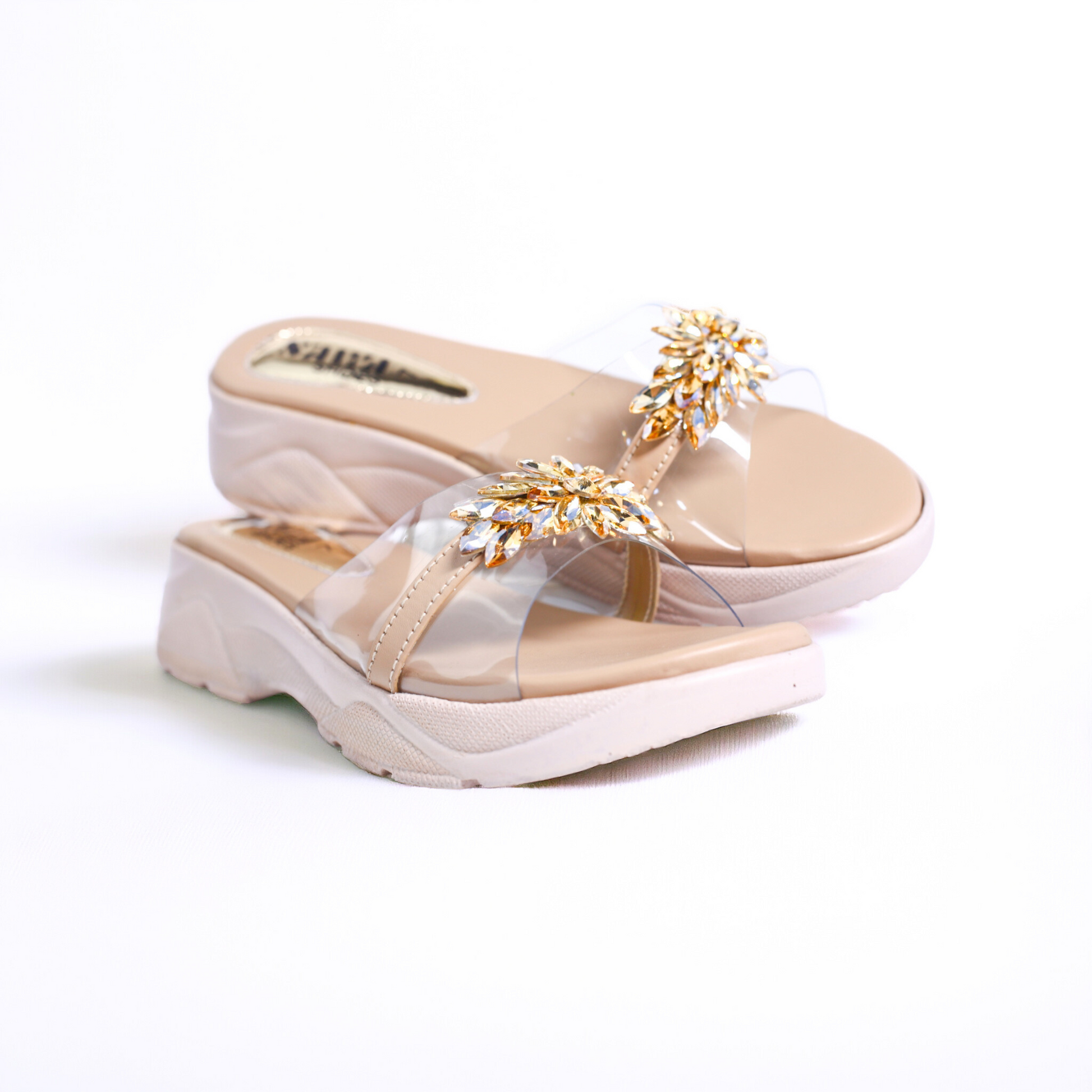 FANCY WEDGE SANDALS 645 G