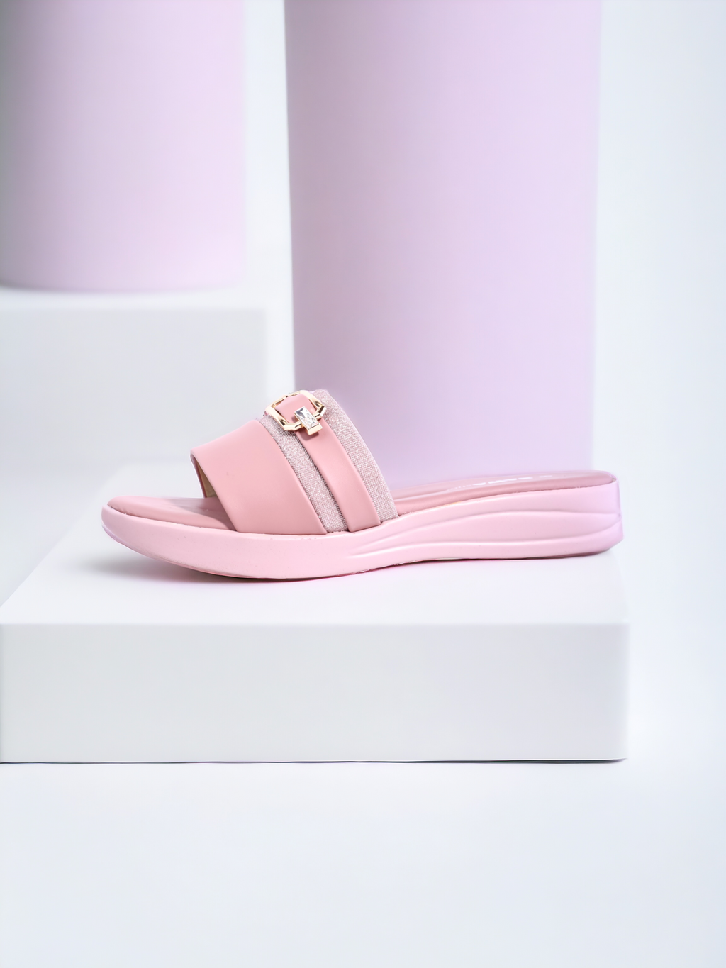 PINK FLAT SLIPPERS 646 PN