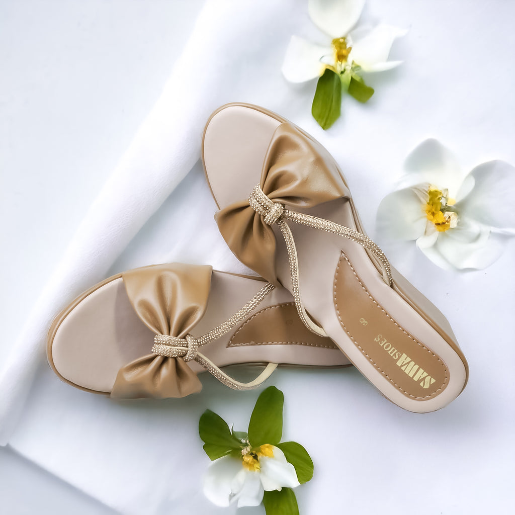 BROWN WEDGE SANDALS 706 BR