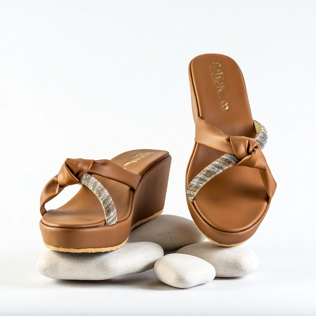 MUSTARD WOMEN WEDGES 749 MS