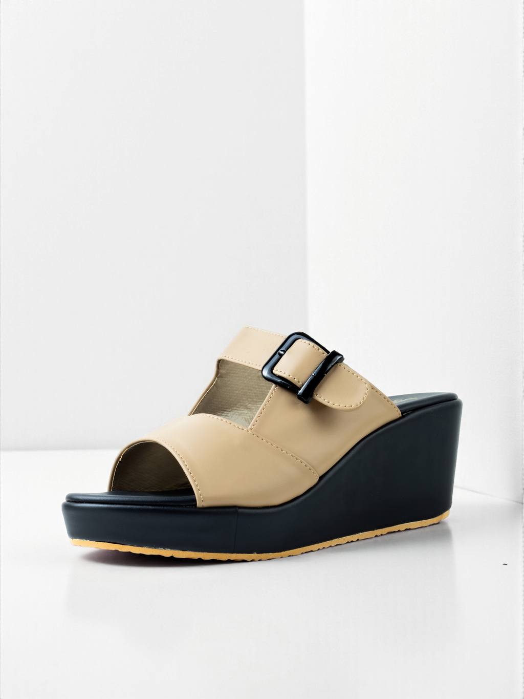 BEIGE CASUAL WEDGES 752 F