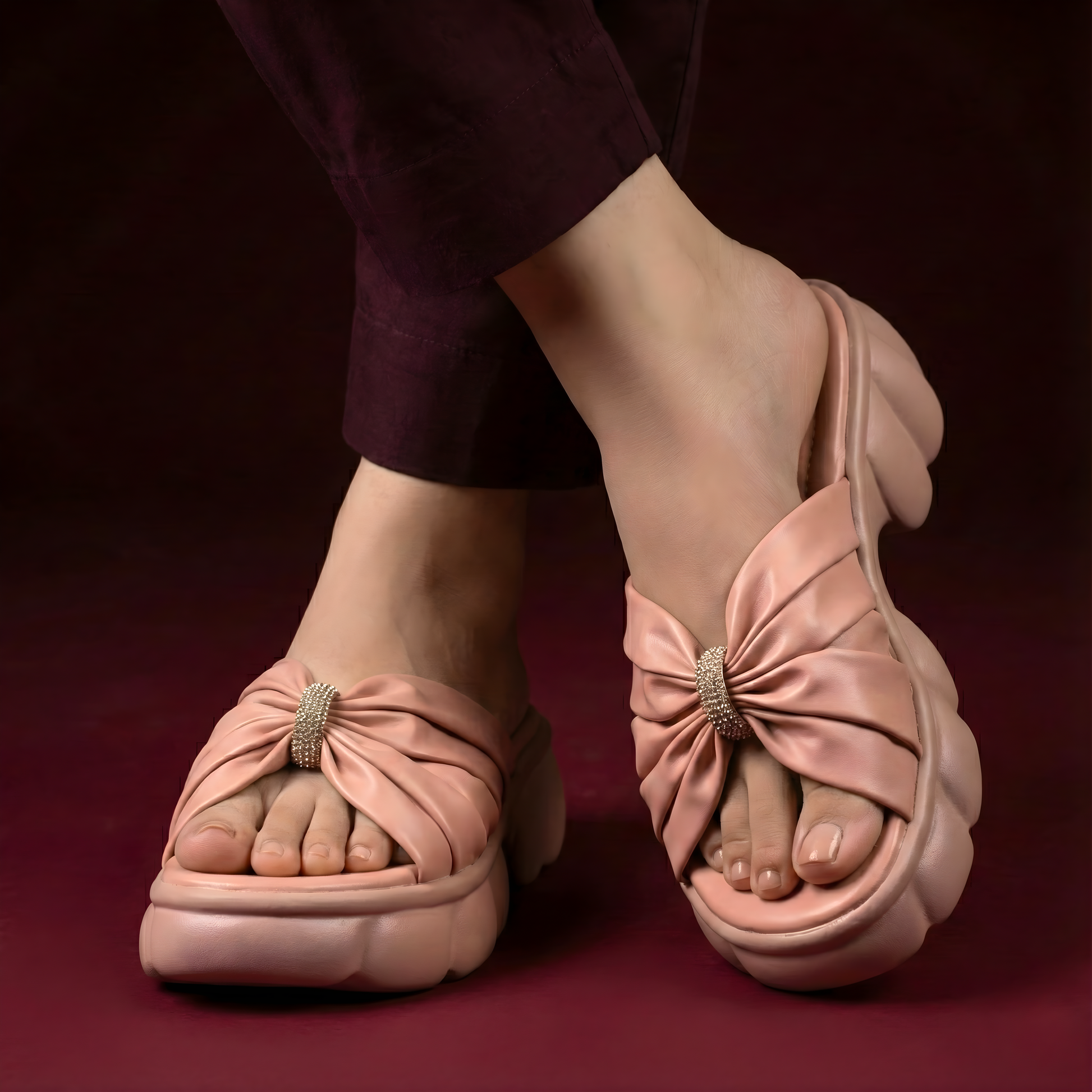 PINK CASUAL CHUNKS 755 PN