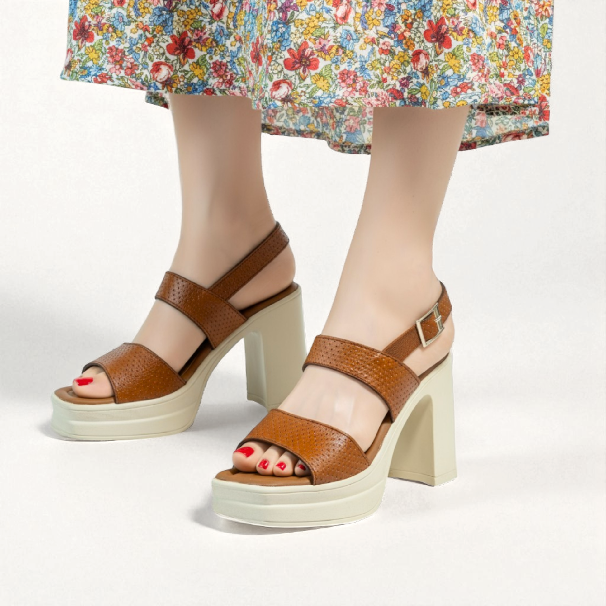 CASUAL BLOCK HEELS 758 MS