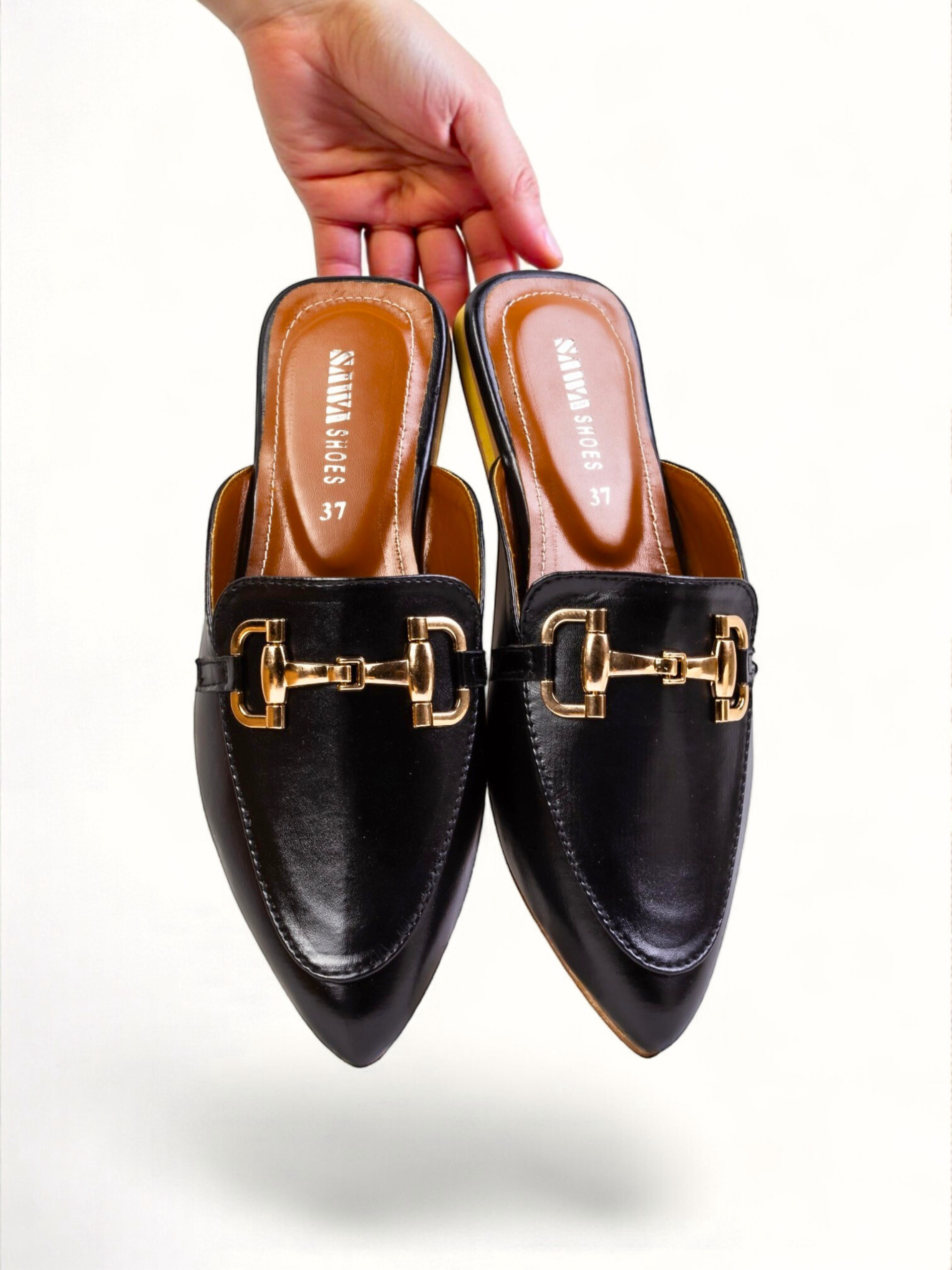 BLACK CAUSAL PUMPS 907 Bk