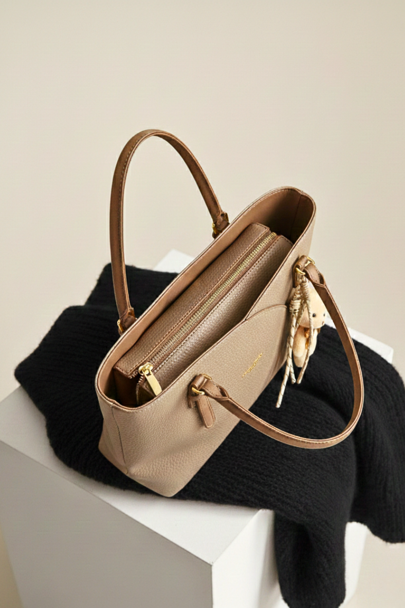 The Joy Tote – Pebble Grain Leather 955 F