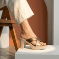 COMFORT BLOCK HEELS 526 ML - Sawa.pkWomen footwear shoes affordable