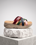 Sawa Multi-Strap Platform Slides 423 ML