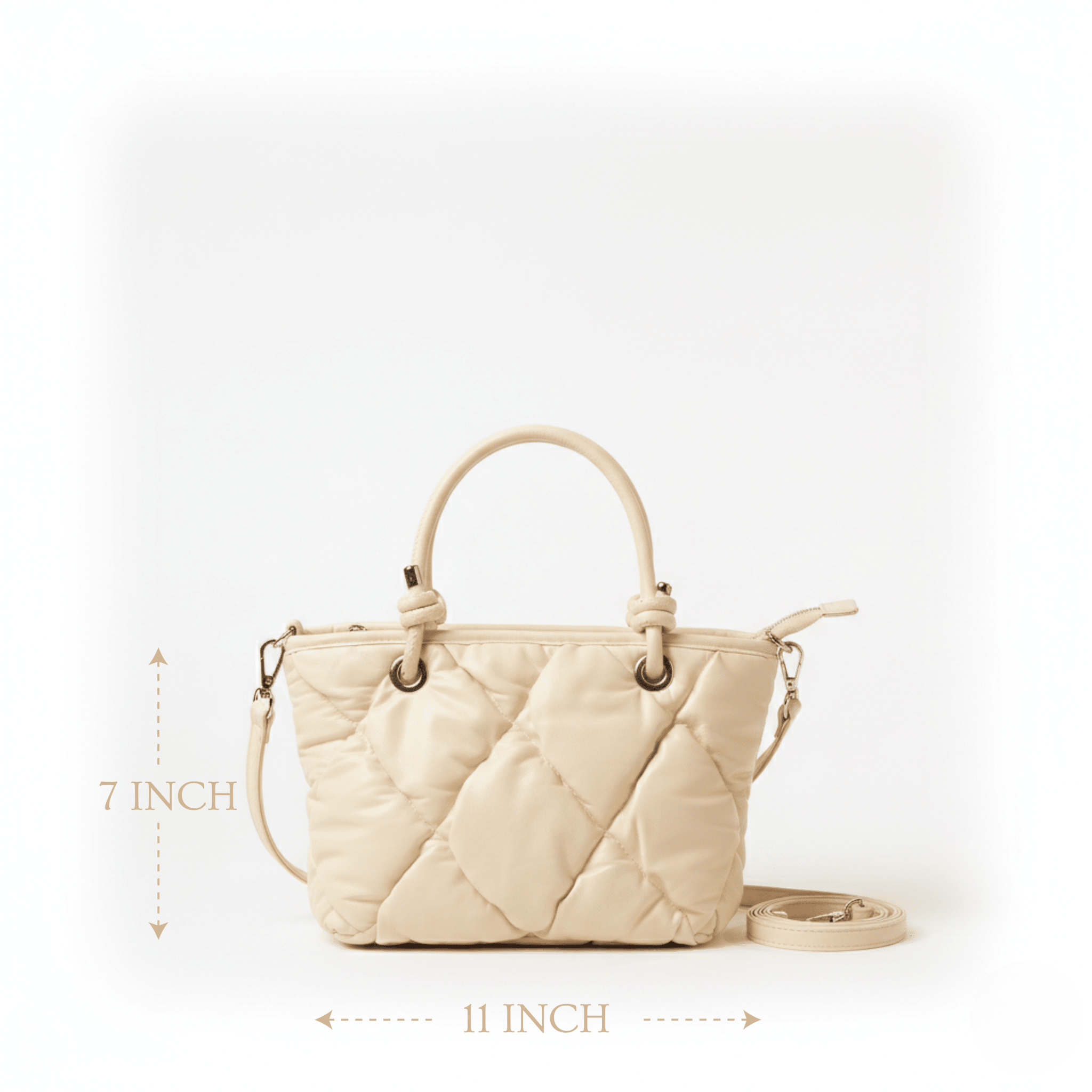 Quilted Puffer Mini Tote 9729 W - Sawa.pkWomen footwear shoes affordable
