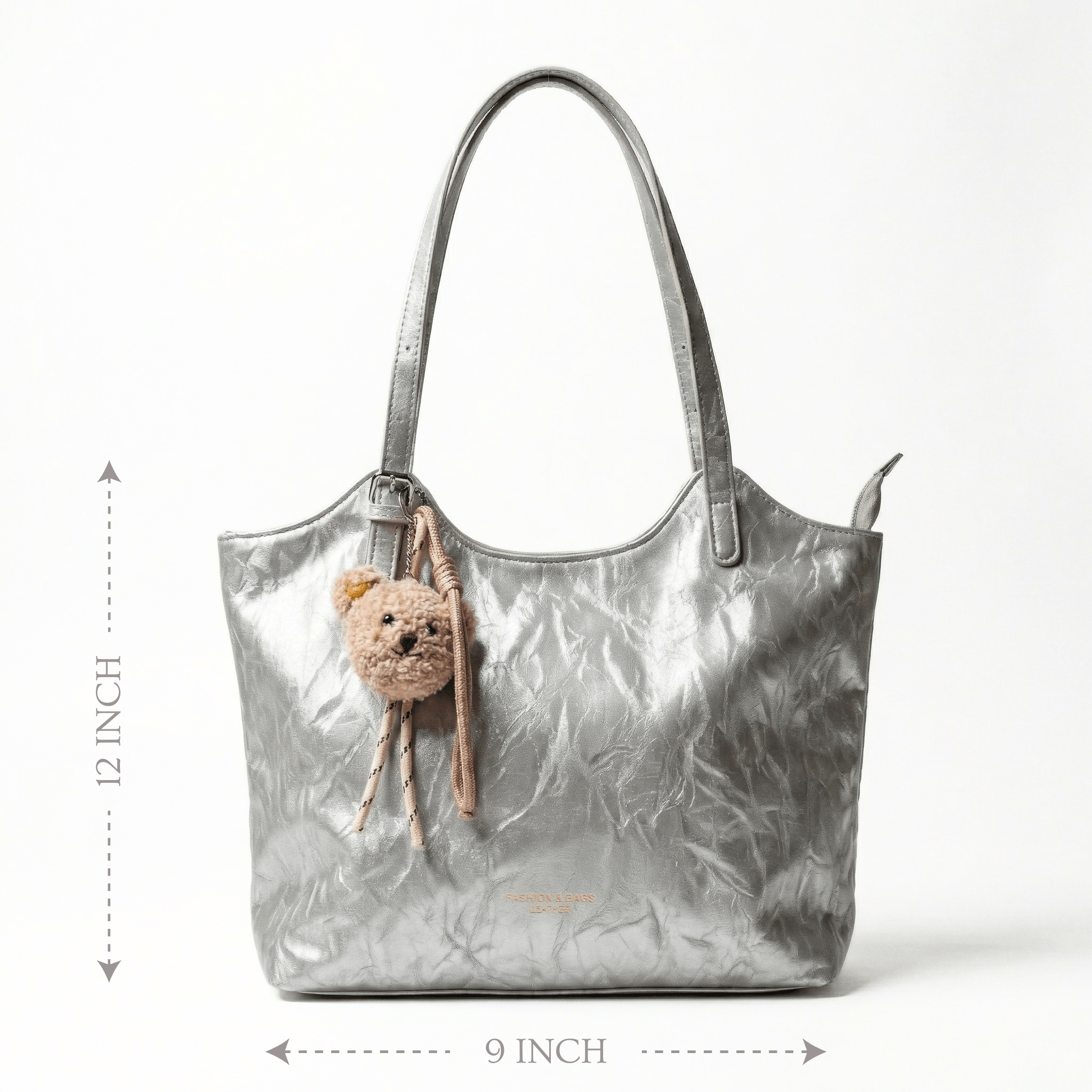 Metallic Crinkle Tote Bag 1754 S - Sawa.pkWomen footwear shoes affordable