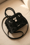 Black Signature Padlock Satchel GZ2283 - Sawa.pkWomen footwear shoes affordable